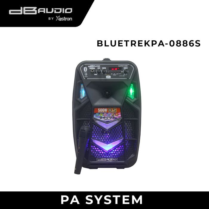 dB Audio BLUETREKPA-0886S PA System