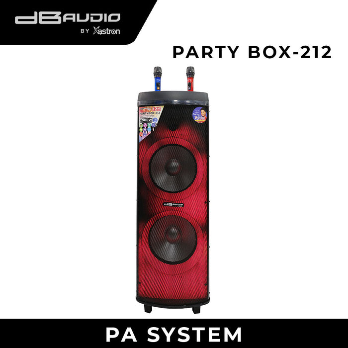 dB Audio Partybox-212 PA System