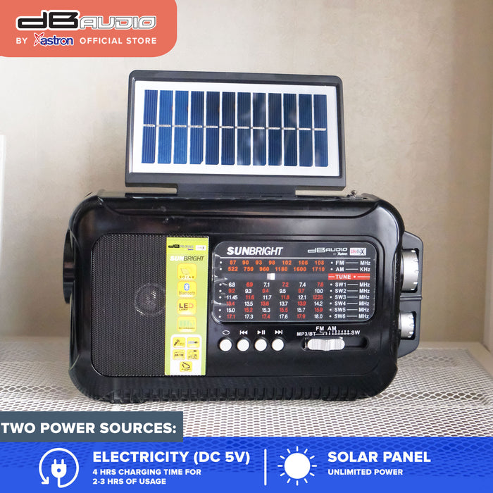 Solar Radio with Free Disco Light